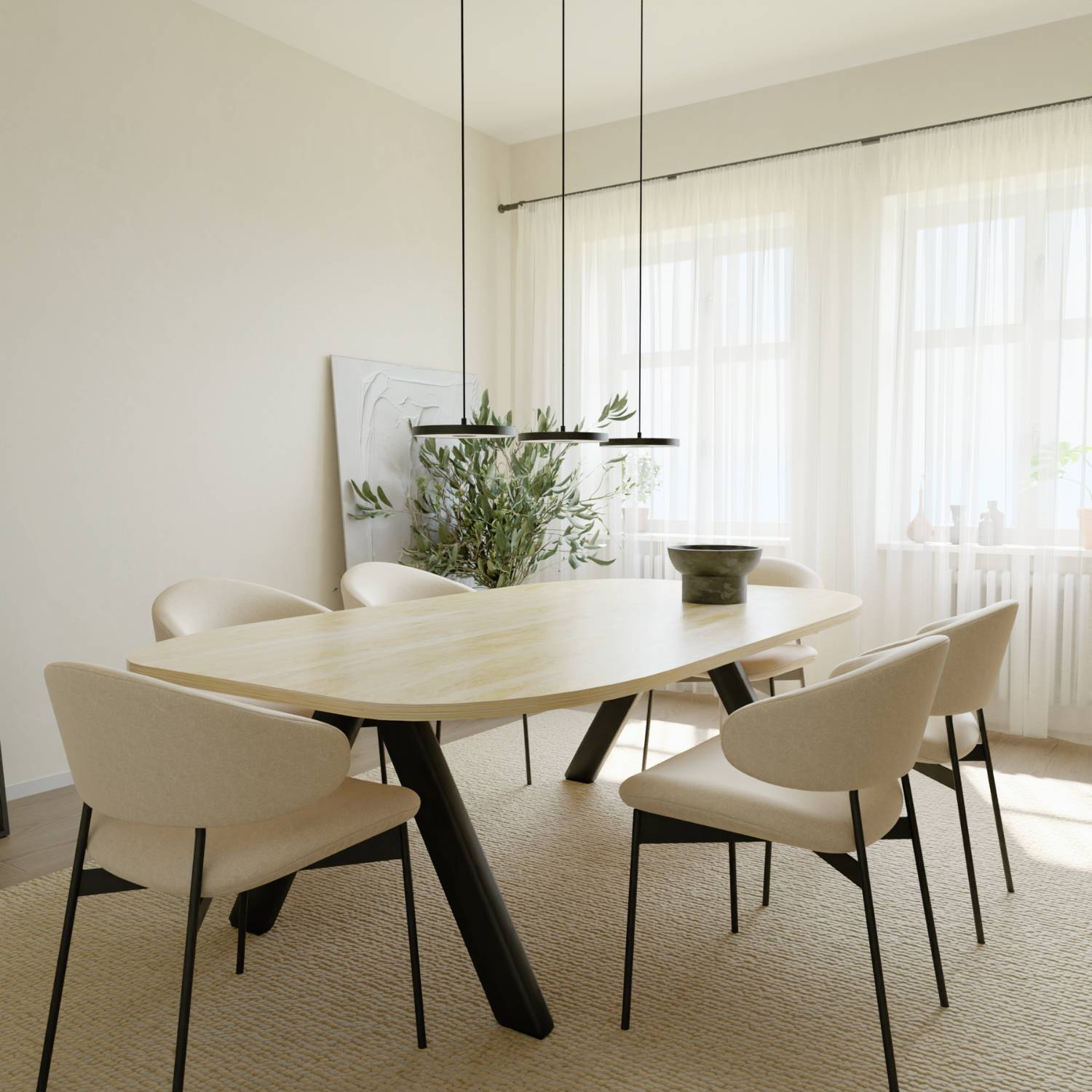Dali-2 dt8: Evanos pendant lamp