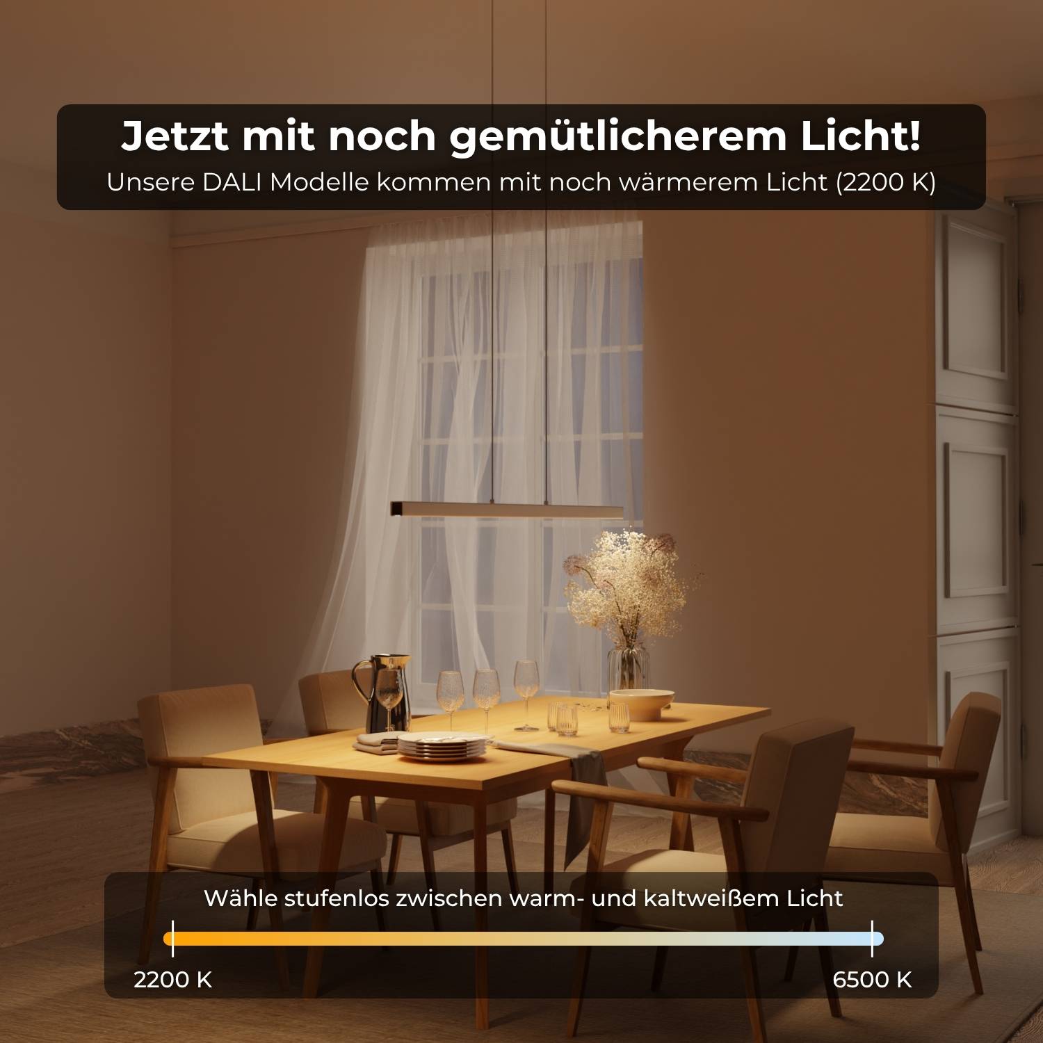 Dali-2 dt8: Calimera designer pendant lamp