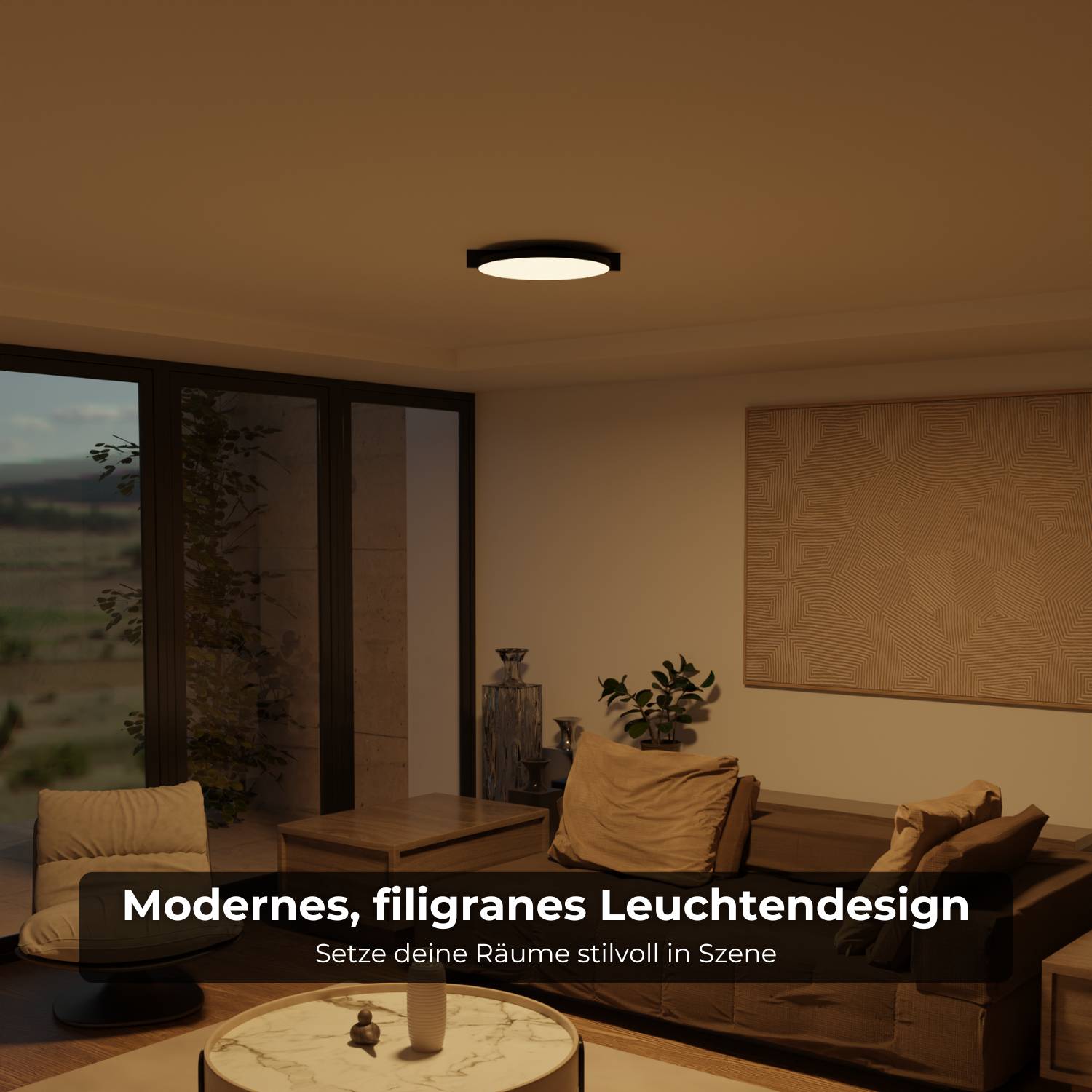 Resa ceiling light