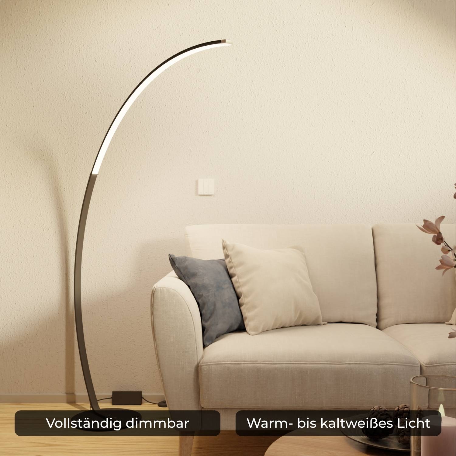 Mavea designer floor lamp